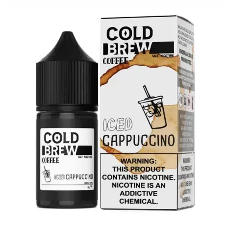 Cold Brew คาปูชิโน่(กาแฟ) ซอลนิค(Salt Nic)