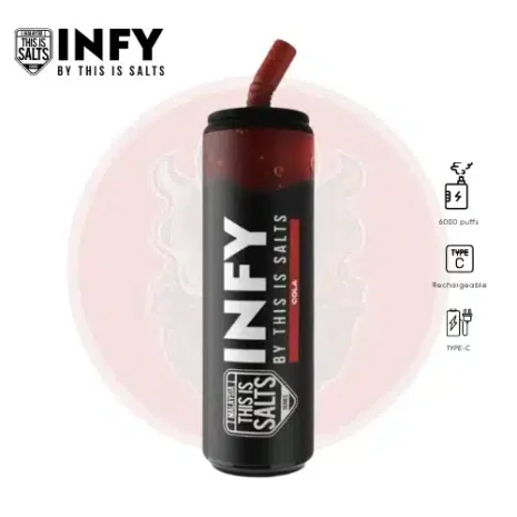INFY 6000 Puffs โคล่า