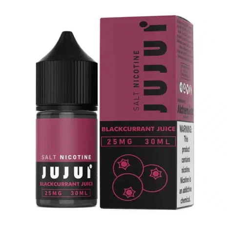 JUJUI แบล็คเคอร์เรนท์ ซอลนิค(Salt Nic)