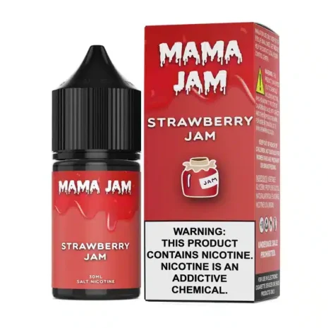 MAMA JAM สตอร์เบอร์รี่ ซอลนิค(Salt Nic)