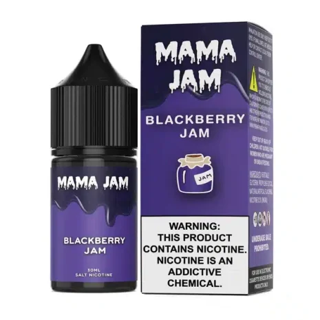MAMA JAM แบล็คเบอร์รี่ ซอลนิค(Salt Nic)