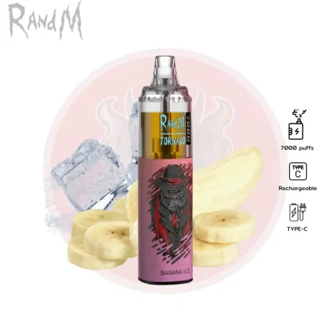 Randm 7000 Puffs กล้วยเย็น