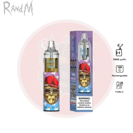 Randm 7000 Puffs น้ำมะนาวบลูราซ