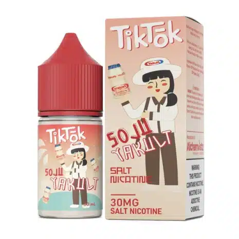 Tiktok โซจูยาคูลลท์ ซอลนิค(Salt Nic)