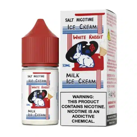 White Rabbit ไอศกรีมนม ซอลนิค(Salt Nic)