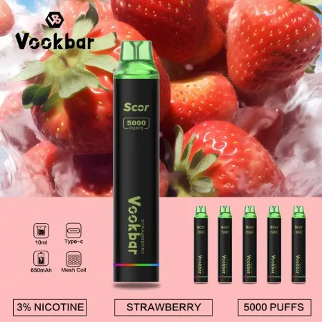VookBar Scor สตรอเบอรี่เย็น